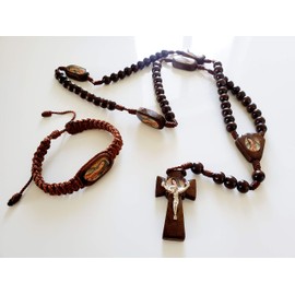 Rosario y Pulcera de La Virgen de Guadalupe Rosary and Bracelet do the Virgen Mary
