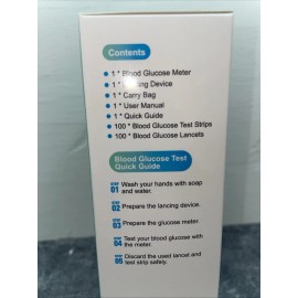 Easy@Home Blood Glucose Monitoring System EBG-100BLE