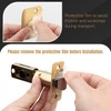 Gaurqiah Keyless Privacy Door Knob, Ball Design Doorknob for Interior,