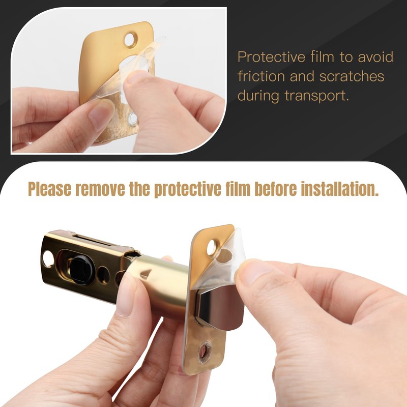 Gaurqiah Keyless Privacy Door Knob, Ball Design Doorknob for Interior,