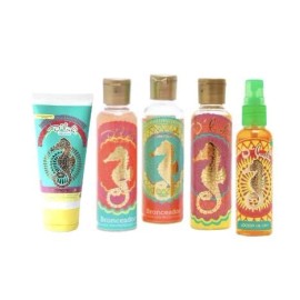 Generic D Luchi Mini kit de bronceadores, Locion de Oro y Bloqueador Solar 45