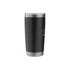 USA Flag Motorcycle Retro Biker Stainless Steel Insulated Tumbler
