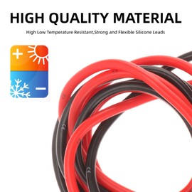 MELIFE 2PCS Meter Test Lead Extension Male to Female Connector, 4mm Banana Plug to Jack Heavy Duty Silicone Wires, 14AWG Multimeter Leads Probes Adapter