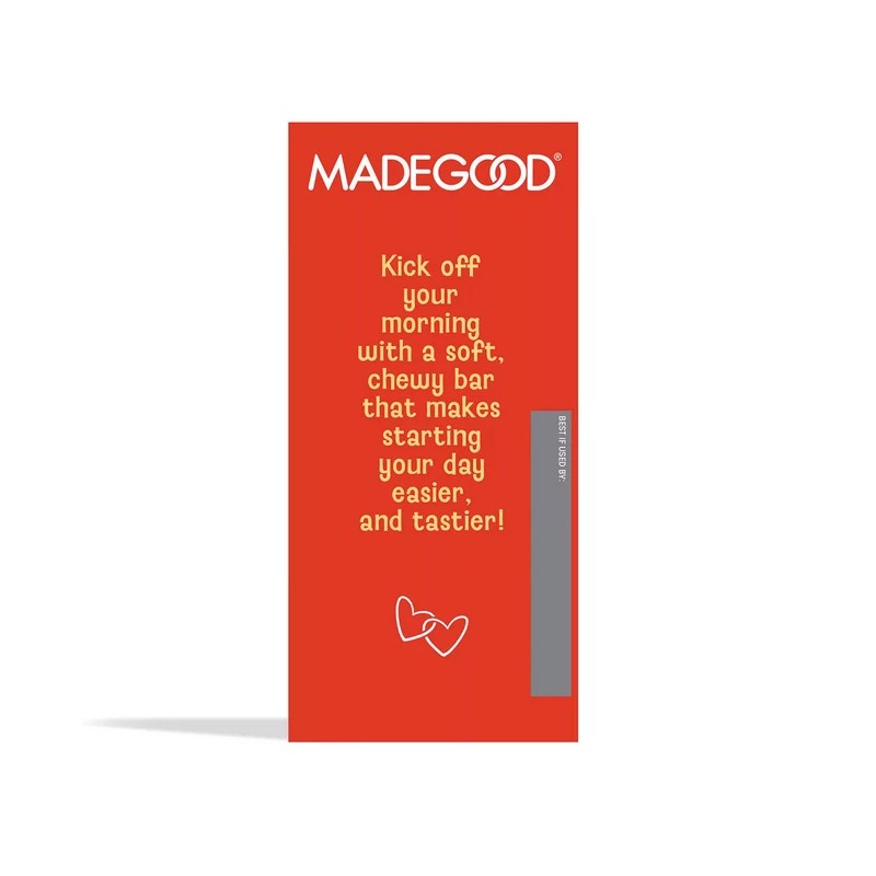 MadeGood Mornings Organic Soft Baked Oat Bars, Variety Pack, 24