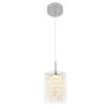 Artika Bubble Cube Pendant Light, 1, Chrome
