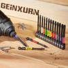 GEINXURN 13-Piece Torx Screwdriver Bit Set, Impact-Resistant T7-T40, 75 mm