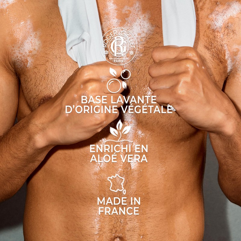 ROGER & GALLET Shower Gel Cologne Twist - Invigorating Citrus