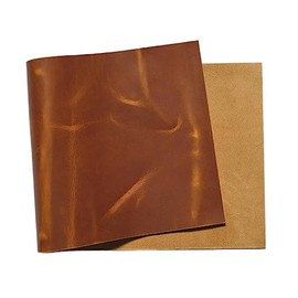 Buckleguy.com La Bretagna Leather, Cowboy, Panel, Marmalade