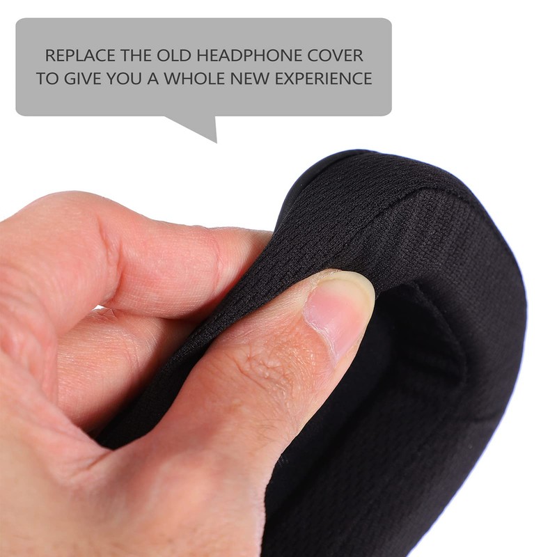 OSALADI 6pcs Replacement Ear Pads for Headsets Mesh Cushions Easy