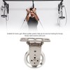 Pulley Wheel Bidirectional Rust Proof Silent Rotation Traction Wheel for