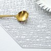 XUNQUCOM Hollowed Out Octagonal Light Luxury Insulated Table mat 6pcs