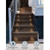 LEONLITE 12-Pack Recessed Low Voltage LED Deck Light Anti-Glare, 12-24V
