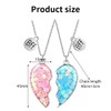 AFCJLTO Pack of 2 BFF Necklaces, Friendship Necklaces, Friendship Necklaces,