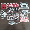 10 Stickers De Pxndx, Panda, Rock