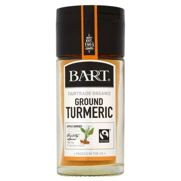 Bart Fairtrade Kurkumapulver (36 g) - Packung mit 6