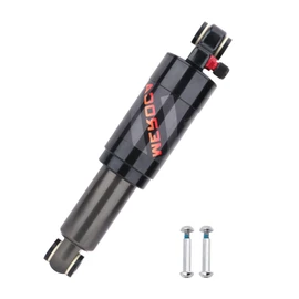 MEROCA Air Pressure Rear Shock Absorber Mountain Bike Folding Bike Scooter Rear Bile 165mm Shock Absorber
