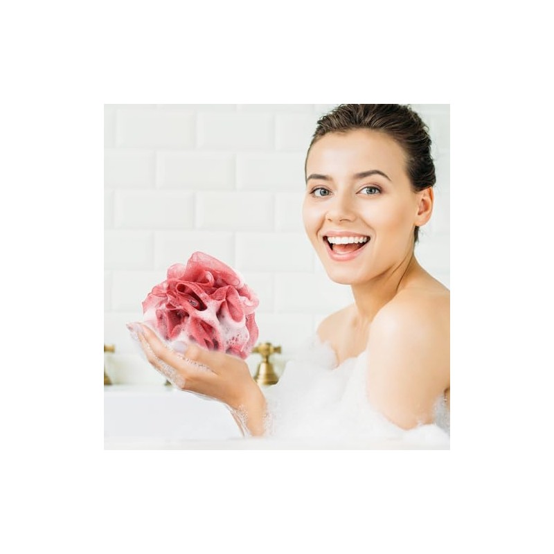 Tbestmax Esponja Baño Gruesa Material Desenreda Rasga