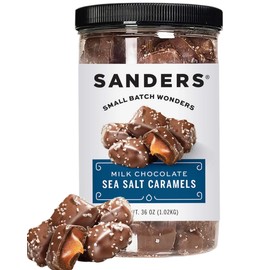 Sanders Milk Chocolate Sea Salt Caramels - 36 Oz. (2 pack)