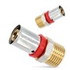 Clutch Connector PEX Press Fittings 20 x 25 Heating Installation