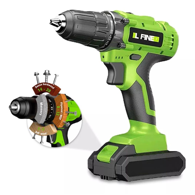 Shendy Vendy Taladro Atornillador Inalambrico Airona Aa2015-30 De 20v Color