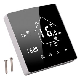 WiFi Smart Thermostat 7 Day Programmable Thermostat with APP Voice Control Touch Screen 95‑240V