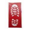 Santa Footprint Stencil – Reusable Plastic Template for Santa’s Boot