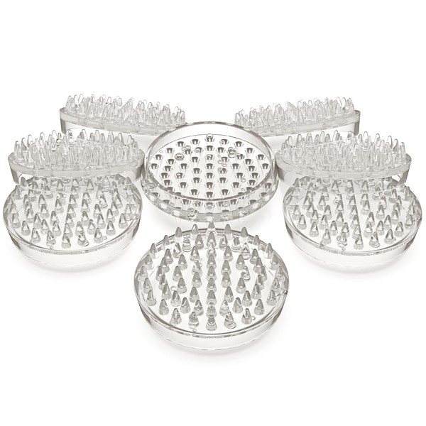 Medipaq Spiked Carpet Protector Cups - 8 Pack Carpet Protectors