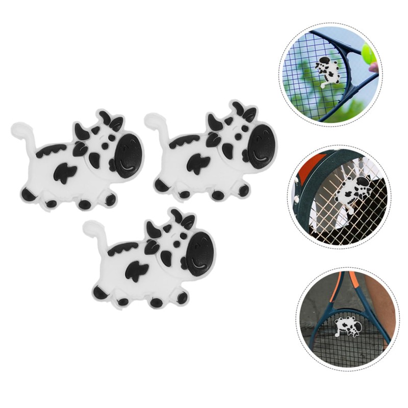 SUPVOX 12pcs Tennis Racket Vibration Absorber Professional Dampener Shock Dampeners