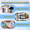 YNSZAS 5 Pack Comic Book Storage, Comic Book Box, 15.8"