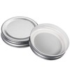 Pangda 24 Pack Stainless Steel Mason Jar Lids, Regular Mouth