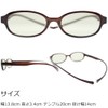 [エイトトウキョウ] 老眼鏡 首掛け ブルーライトカット 鯖江メーカー高機能レンズ UVカット 近赤外線カット メンズ レディース 兼用