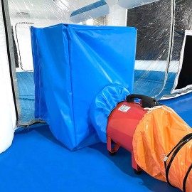 Bonooth Exhaust Ventilation Device for Inflatable Spray Paint Booth