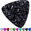 zetpo 100 pcs Cat Claw Caps for Cats Nail Claws with Adhesives and Applicators (XS, Black)