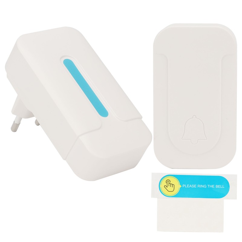 Wireless Door Bell Waterproof Self Powered Doorbell Kit with 35