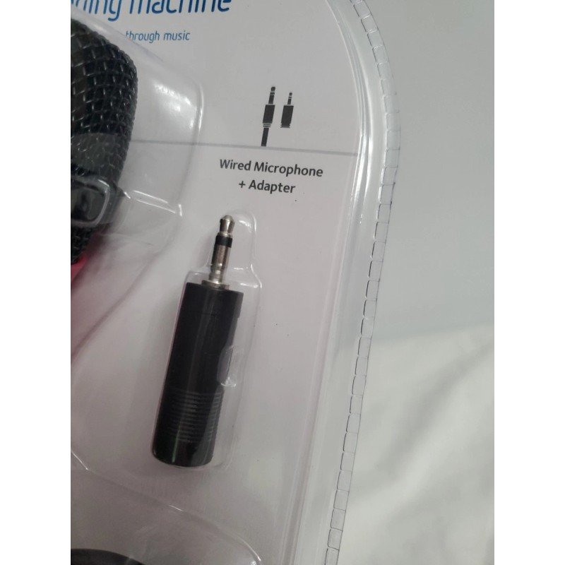 The Singing Machine Singing Machine Unidirectional Dynamic Microphone SMM205P Pink