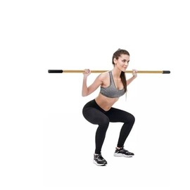 Venbytech for Mobility Yoga Stick for Home and Gym, Natural Yoga Stick, Stretching Bar