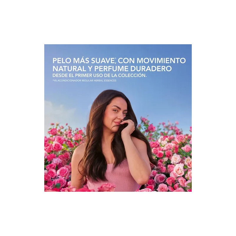 Shampoo Herbal Essences Rosa Mosqueta Suavidad para el Cabello 400ml