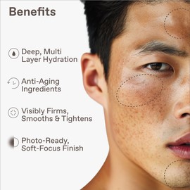 Enhanse Super Moisture, 2 in 1 Day to Night Serum & Moisturizer Spray, Hydration & Repair Formula with Hyaluronic Acid, Exosomes & NAD+, Collagen Support, Skin Care for Men, All Skin Types, 100 mL