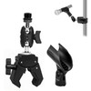 Mic Crab Clamp Microphone Mount, Desk Pipe Pole Clamp Mic