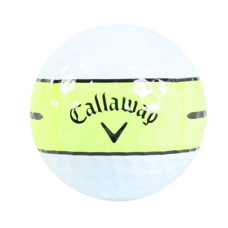 Callaway Golf Balls CHRM SFT 24 360 YLW STRP 3B