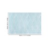 ASYOUWISH Set of 6 PVC Kitchen Table Place Mats, Non-Slip