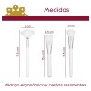Brocha Facial Abanico Oval
