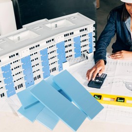 STOBOK Foam Board for Crafts Thick Foam Material for Diorama and Model Building Easy to Cut for Beginners and Professionals