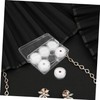 SHOWERORO 1Set Gemstone Display Box with Lid Jewelry Organizer Case