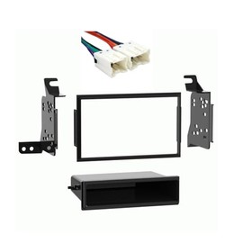 Harmony Audio Metra 99-7635 BundleCompatible with Nissan Frontier 2005-2007 HA-707550 Harness Adapter Double DIN Radio Install Dash Kit