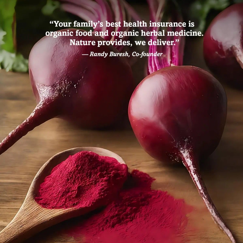 Suplemento De Raíz De Remolacha Orgánica De Oregon Wild Harv