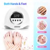 JODSONE U V LED Nail Lamp 320W, Nail Dryer for
