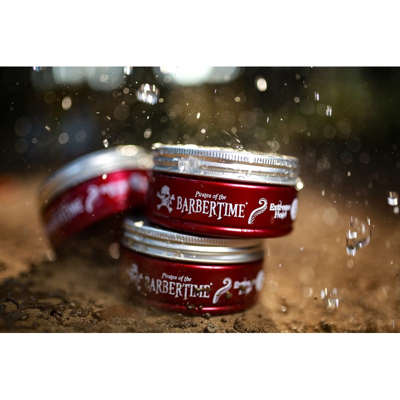 BARBERTIME Hair Styling Matte Clay Wax | No5 Burgendy Matte