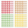 700 PCS Spicy Indicator Stickers 4 Level Chili Pepper Labels