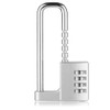 Tumecos Padlock, Password Lock, Dial, Numbered Lock, Security Gear Lock,